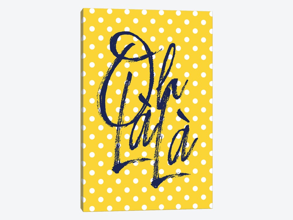 Oh La La by Martina Pavlova 1-piece Canvas Print