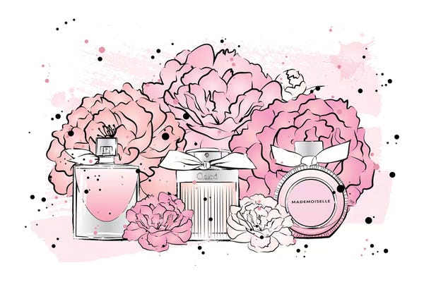 Perfume Bottles: Peony Perfumes by Martina Pavlova