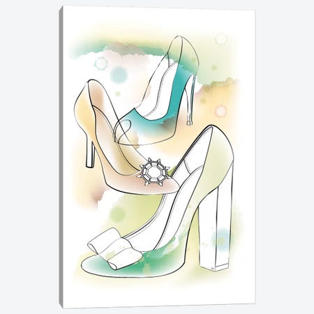 Water Heels Canvas Print #PAV263} by Martina Pavlova Canvas Art Print
