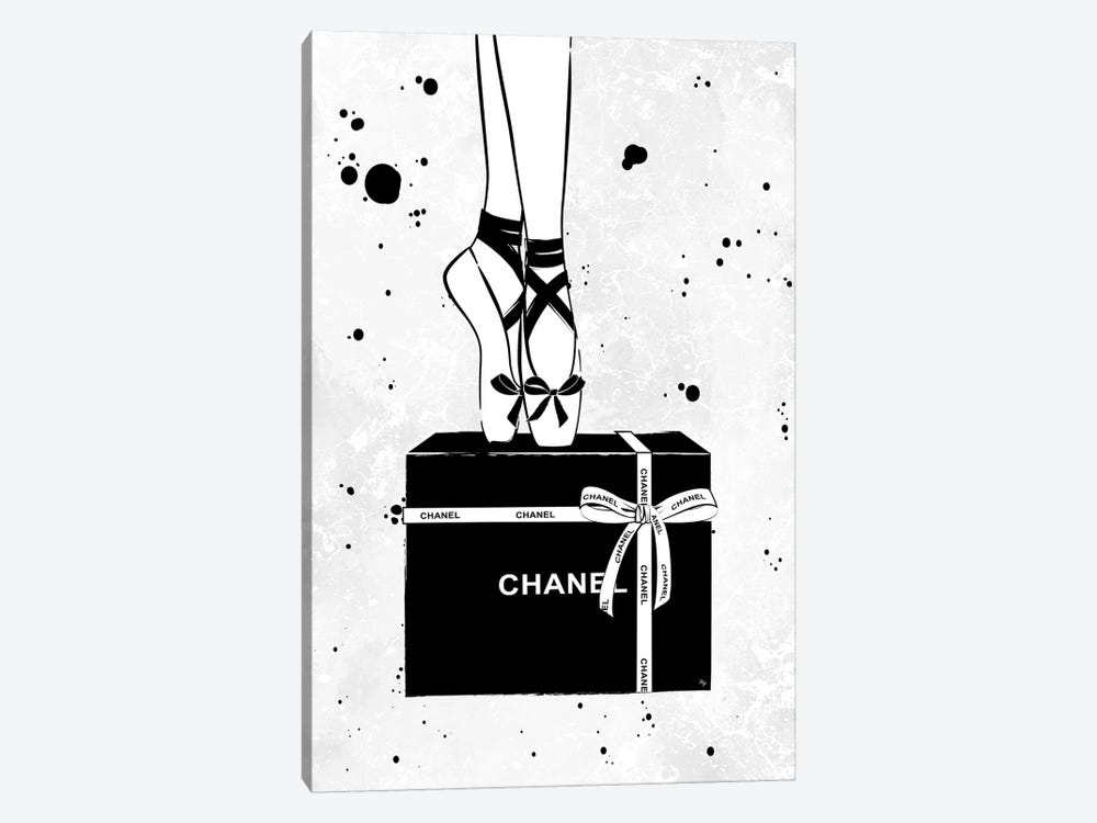 Chanel Ballerina Canvas Print by Martina Pavlova | iCanvas