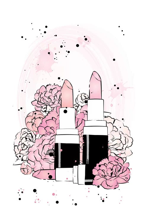 Lipstick Peonies