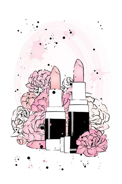 Peonies: Lipstick Peonies by Martina Pavlova