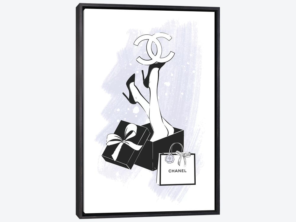 Louis Bag Brown by Martina Pavlova Fine Art Paper Print ( Fashion > Fashion Brands > Louis Vuitton art) - 16x24x.25