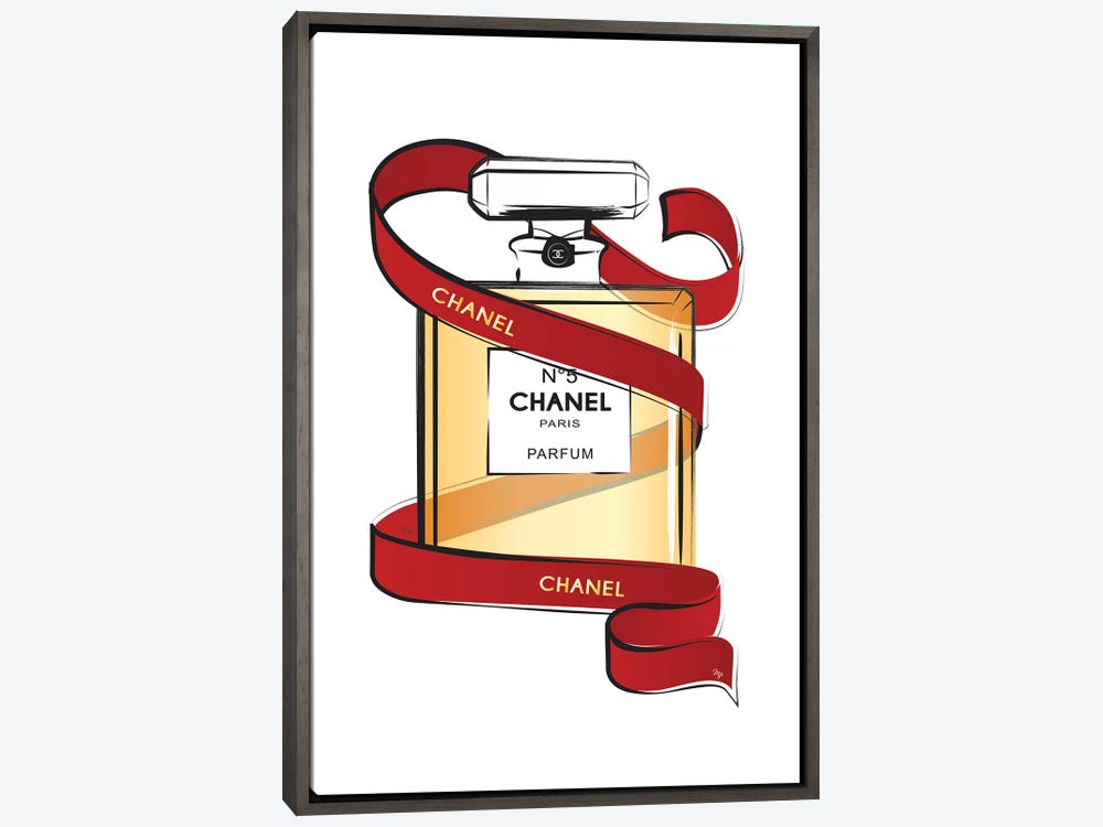 Chanel Bags - Canvas Print Wall Art by Martina Pavlova ( Fashion > Fashion Accessories > Bags & Purses art) - 8x12 in