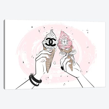 Louis Vuitton Ice Cream - Uniek Kunstwerk van Snek Popsicle Art
