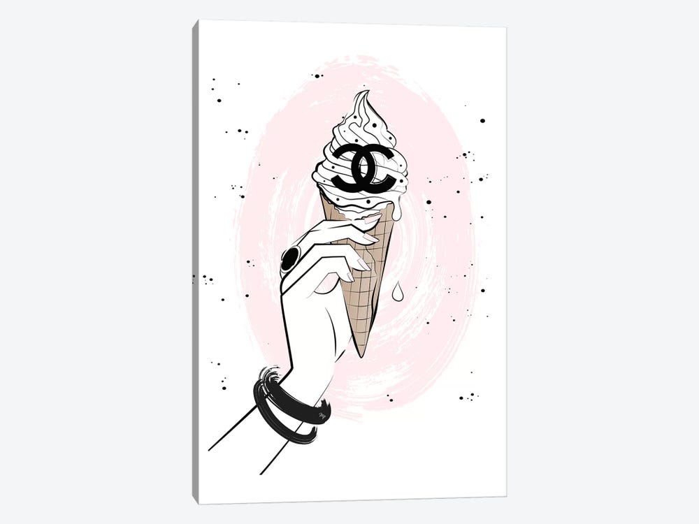 Ice Cream Hand by Martina Pavlova 1-piece Art Print
