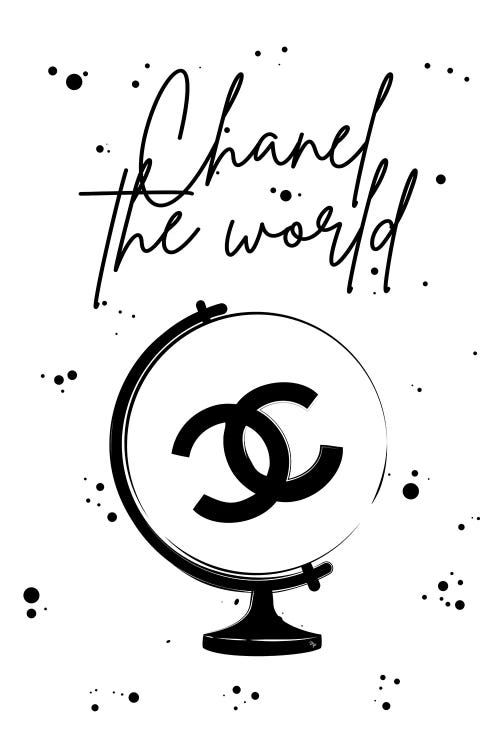 Chanel World In Black & White