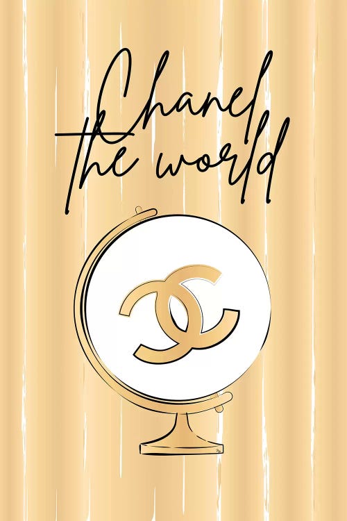 Chanel World In Gold