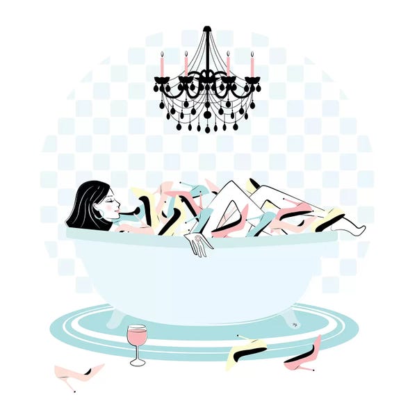 High Heels: Shoe Bath by Martina Pavlova