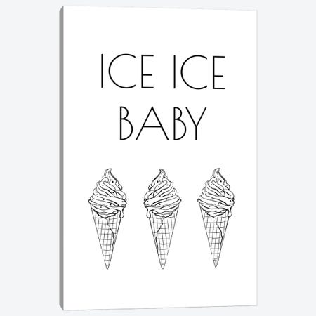 Ice Ice Baby Canvas Print #PAV436} by Martina Pavlova Art Print