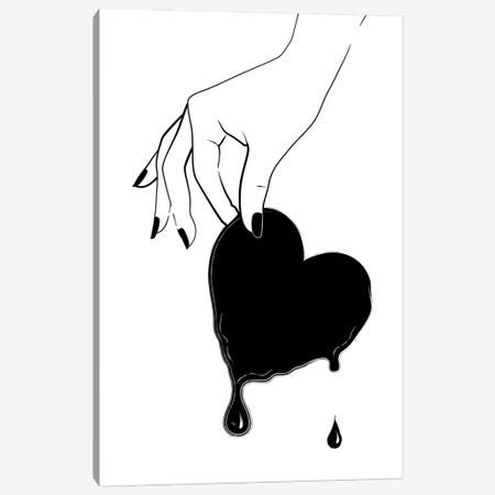 Melting Heart Canvas Print #PAV437} by Martina Pavlova Canvas Print