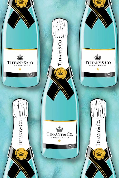 Tiffany Bottles by Martina Pavlova wall art