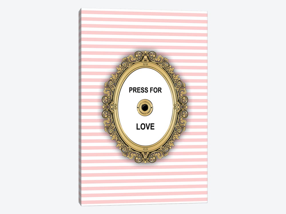 Love Button by Martina Pavlova 1-piece Art Print
