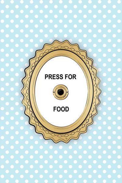 Polka Dot: Press For Food by Martina Pavlova