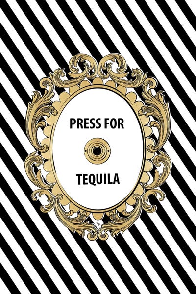 Stripes: Tequila Button by Martina Pavlova
