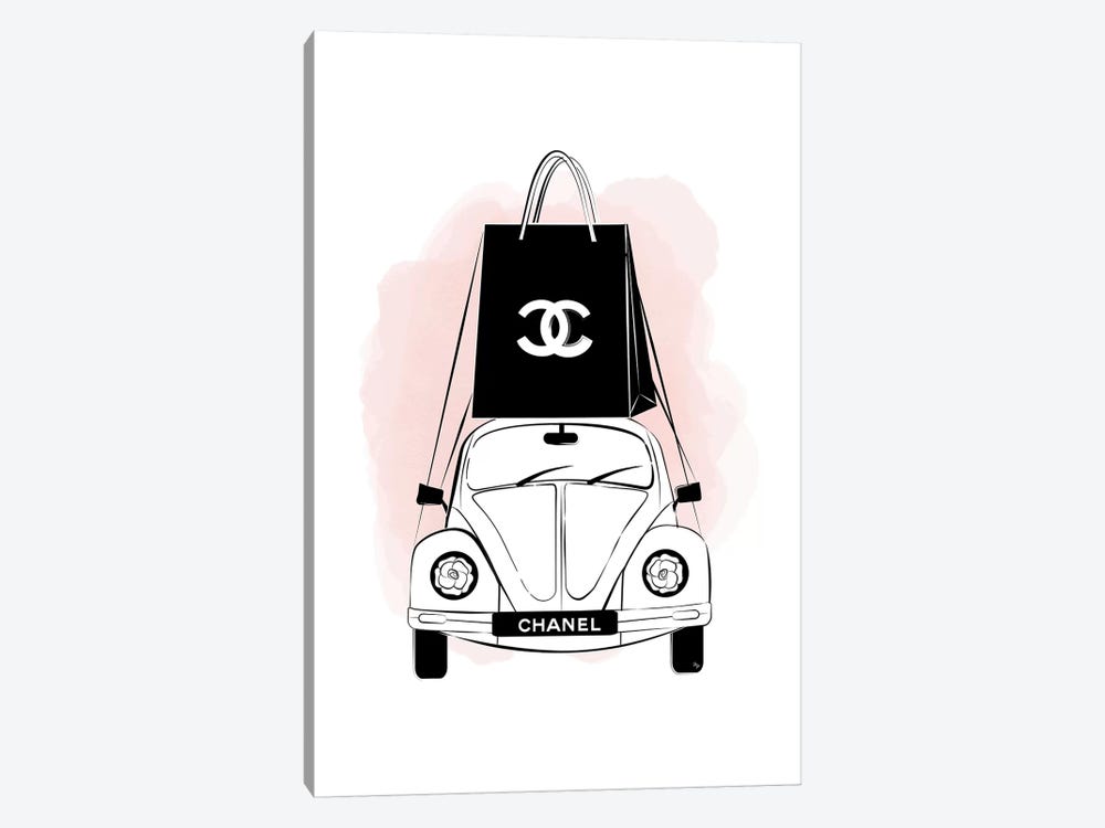 Chanel Car by Martina Pavlova 1-piece Canvas Print