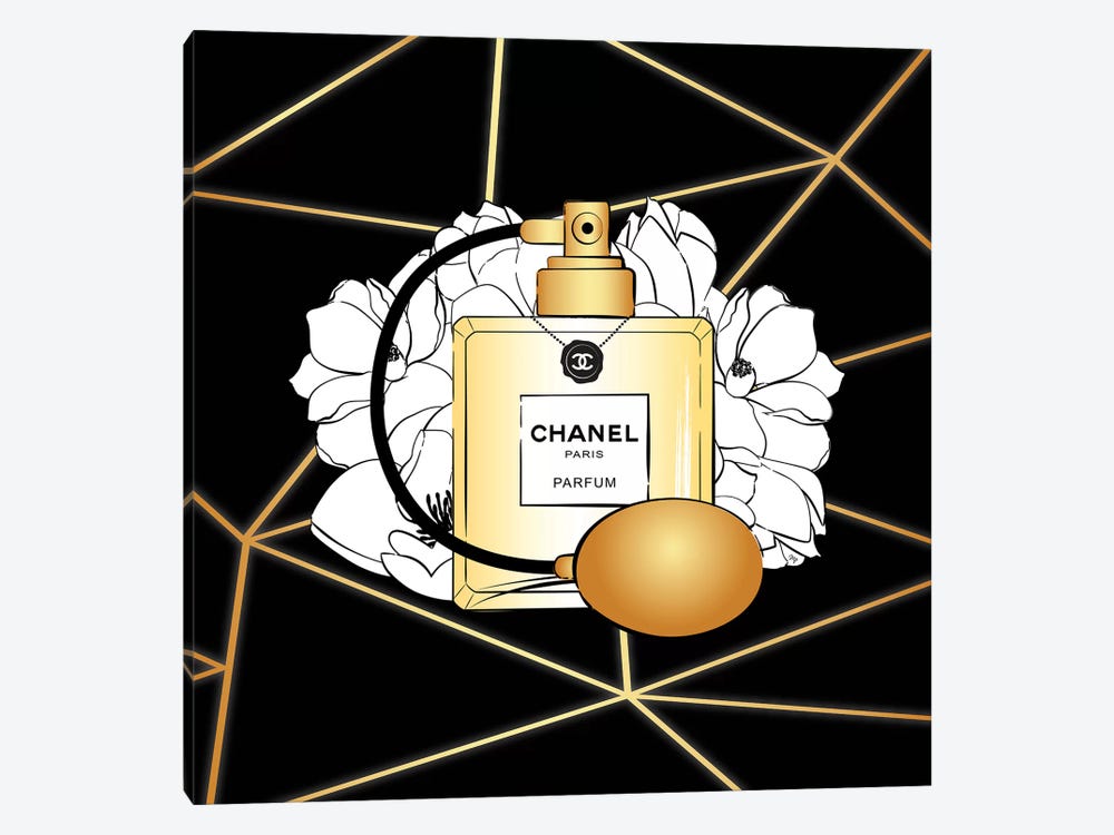 Chanel Perfume by Martina Pavlova 1-piece Canvas Art
