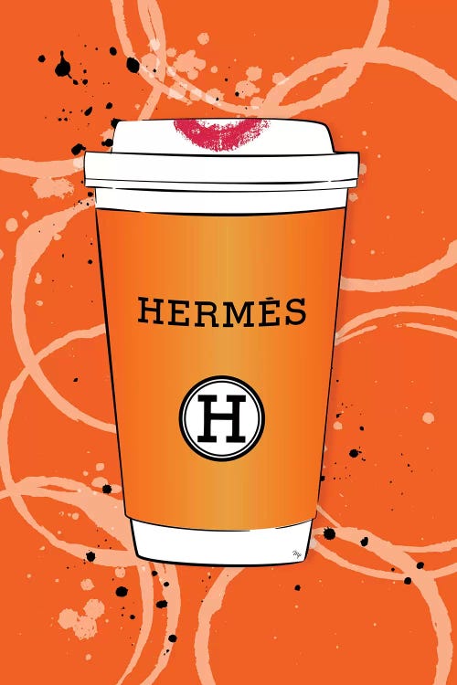 Hermes Coffee by Martina Pavlova wall art