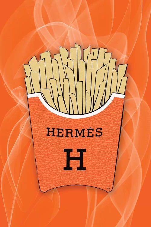 Hermes Fries by Martina Pavlova wall art