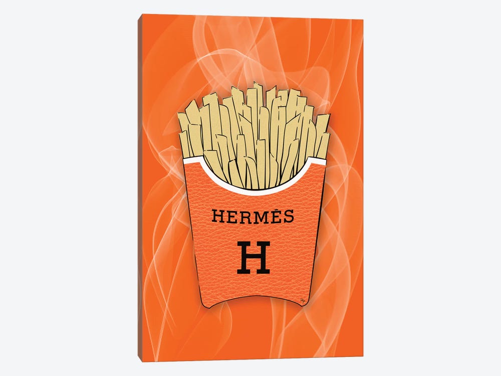 Hermes Fries by Martina Pavlova 1-piece Canvas Art Print