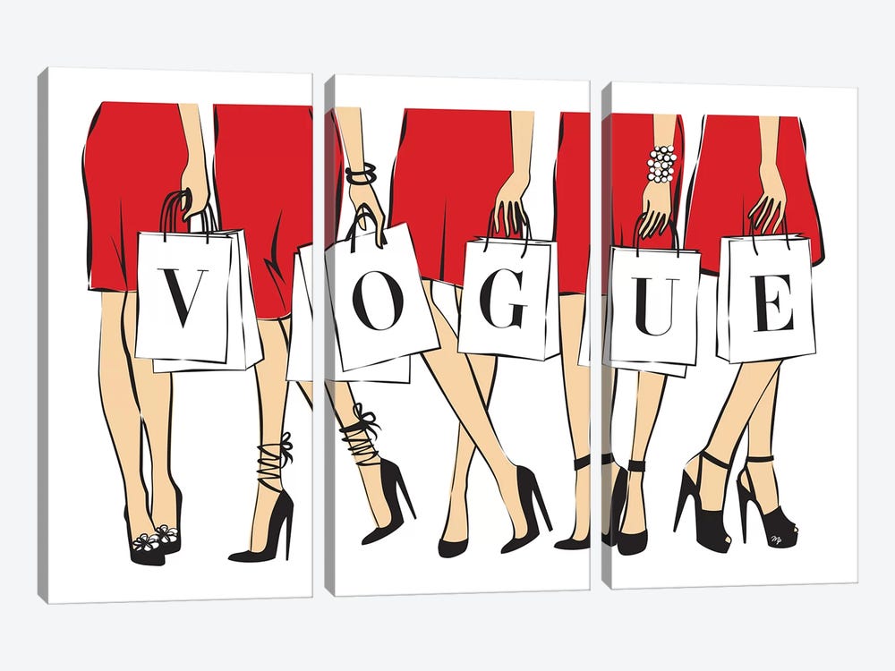 Vogue I Canvas Art Print by Martina Pavlova | iCanvas