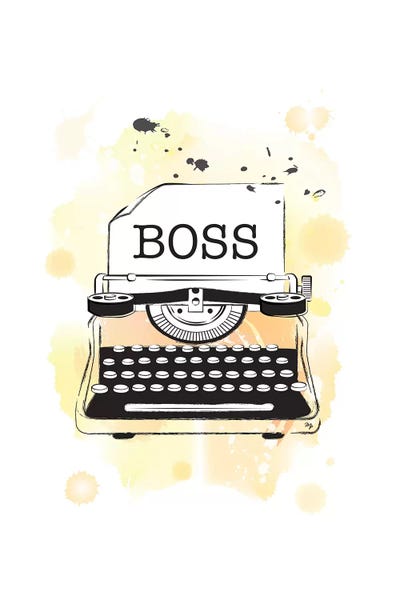 Typewriters: Boss by Martina Pavlova