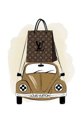 Framed Poster Prints - Louis Vuitton Watch by Martina Pavlova ( Fashion > Fashion Brands > Louis Vuitton art) - 32x24x1