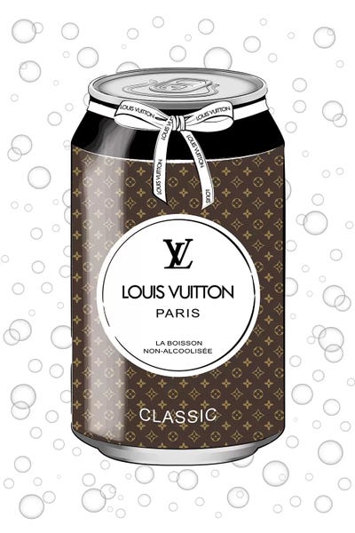 Pop Art Kitchen: LV Drink by Martina Pavlova