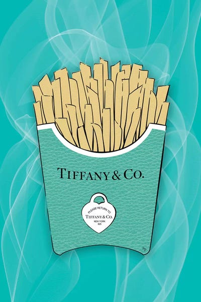 Tiffany Fries by Martina Pavlova framed canvas print
