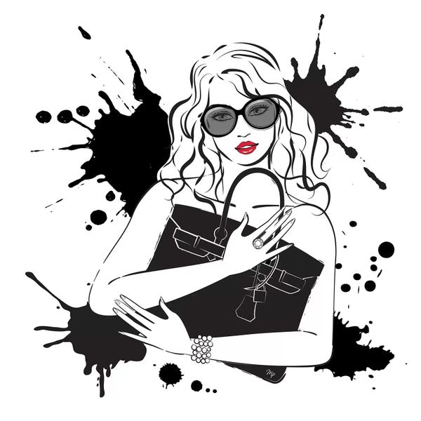 Bags & Purses: Black Bag by Martina Pavlova