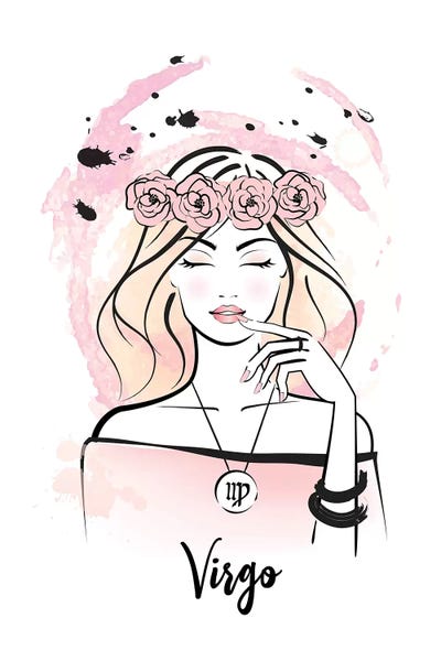 Virgo: Virgo Horoscope Sign by Martina Pavlova