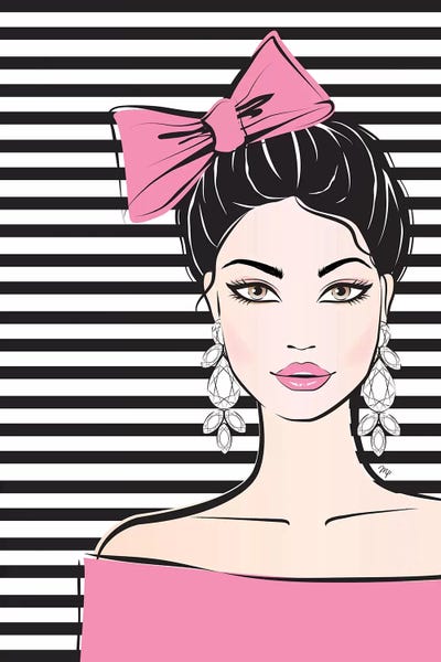 Martina Pavlova: Bow Girl I by Martina Pavlova
