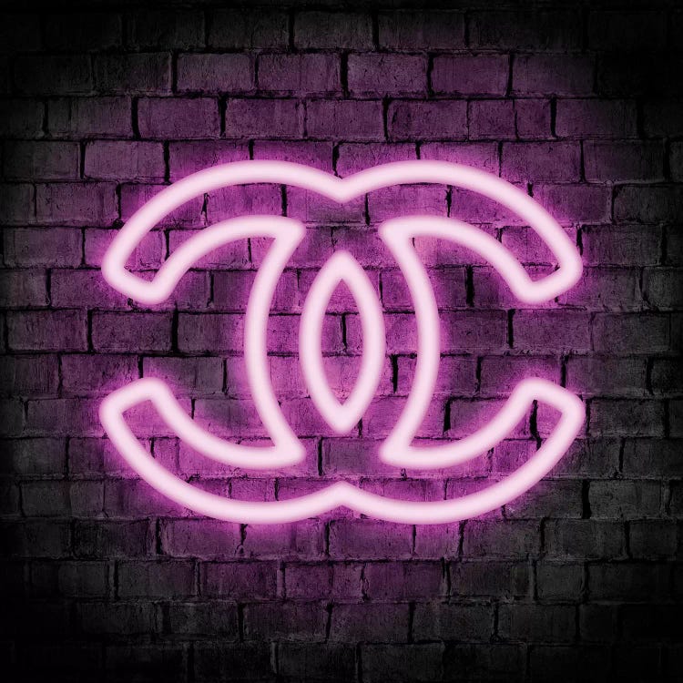 Neon Logo Purple