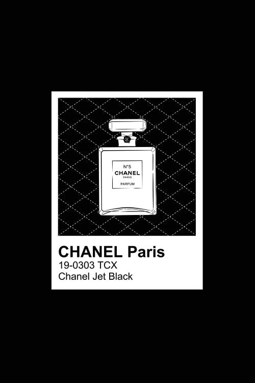 Black Chanel Pantone