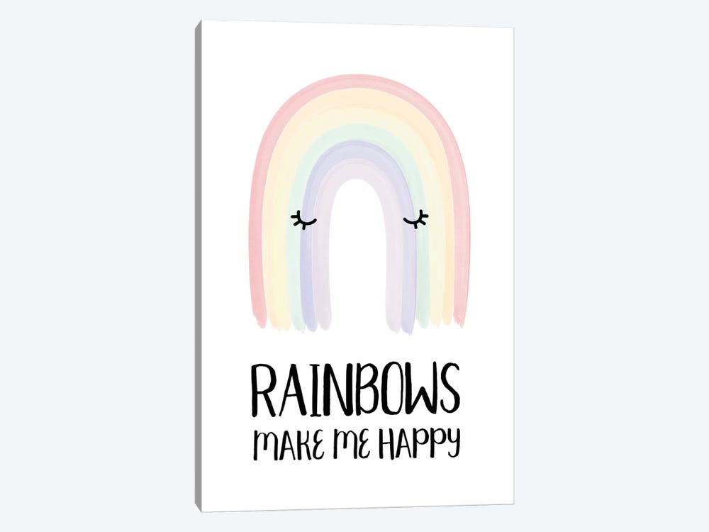 Happy Rainbow by Martina Pavlova 1-piece Art Print
