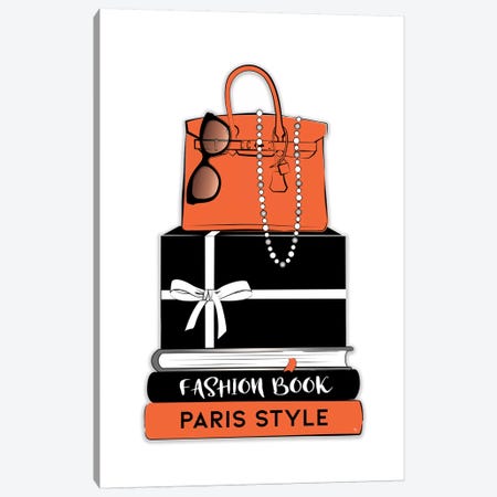 Gucci Red Handbag by Julie Schreiber Fine Art Paper Print ( Fashion > Fashion Accessories > Bags & Purses art) - 24x16x.25