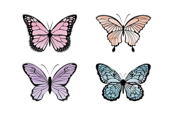 Martina Pavlova: Chasing Butterflies by Martina Pavlova