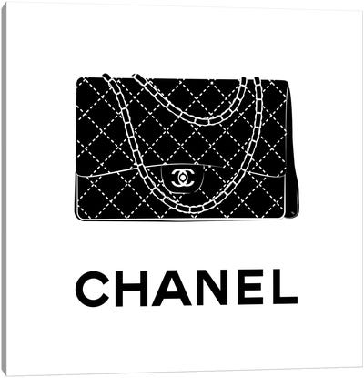 Iconic Chanel Canvas Art Print - Martina Pavlova Fashion Brands