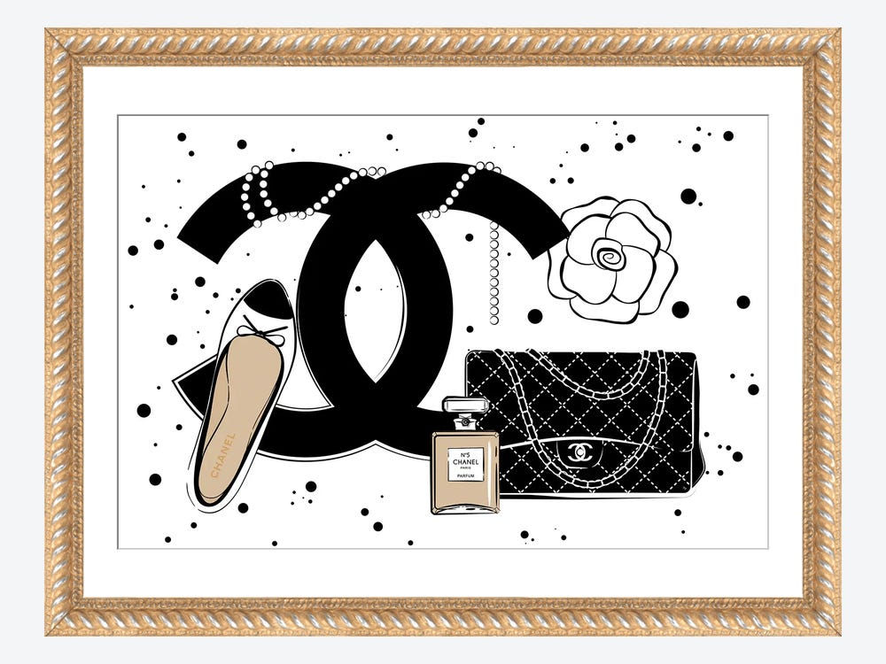 CHANEL Art In Home Décor Posters & Prints for sale