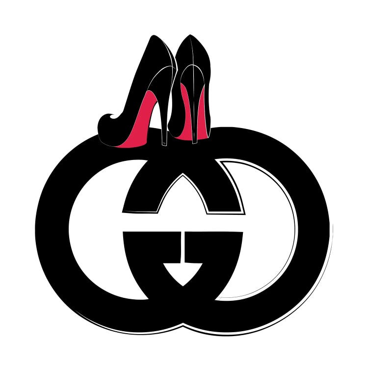 GG Logo Heels