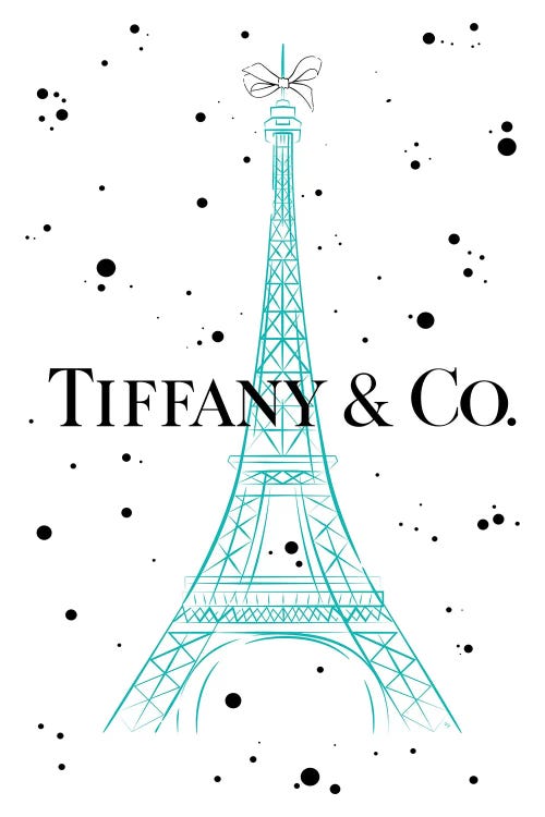 Tiffany Boxes by Martina Pavlova Fine Art Paper Print ( Fashion art) - 24x16x.25