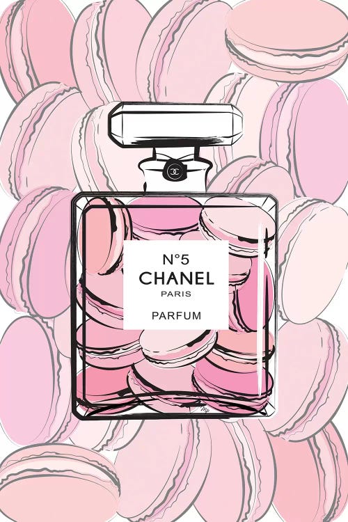 Chanel Macarons Canvas Art Print by Martina Pavlova | iCanvas