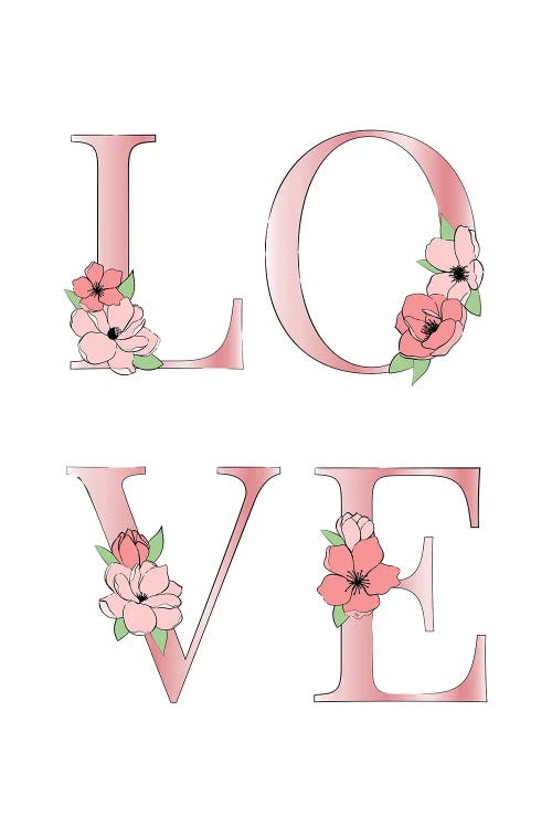 Love Bloom by Martina Pavlova wall art