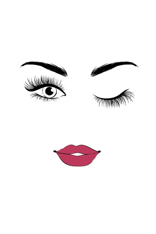 Wink by Martina Pavlova wall art