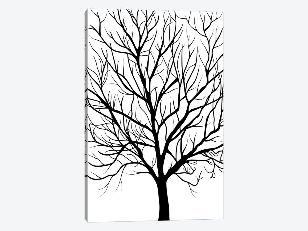 Winter Tree by Martina Pavlova 1-piece Canvas Art Print