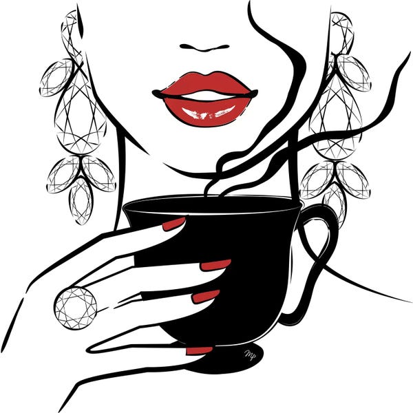 Seasonal Glam: Coffee Time by Martina Pavlova