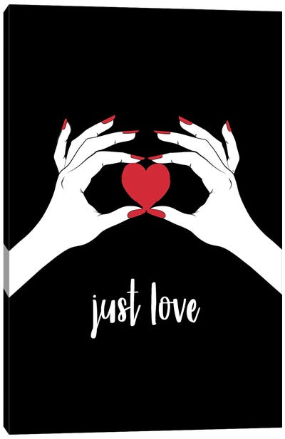 This Heart Love Canvas Art Print - Martina Pavlova Quotes & Sayings