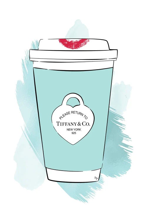 Tiffanys Drink by Martina Pavlova wall art