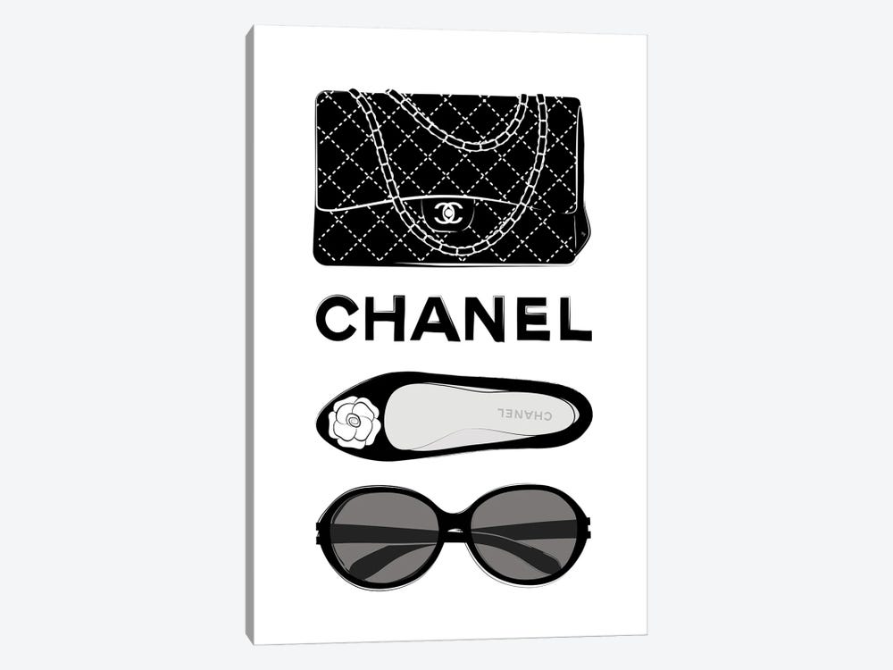 Chanel Elements by Martina Pavlova 1-piece Art Print
