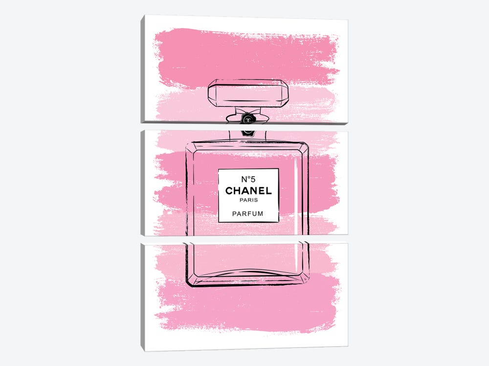 Pink Perfume by Martina Pavlova 3-piece Art Print